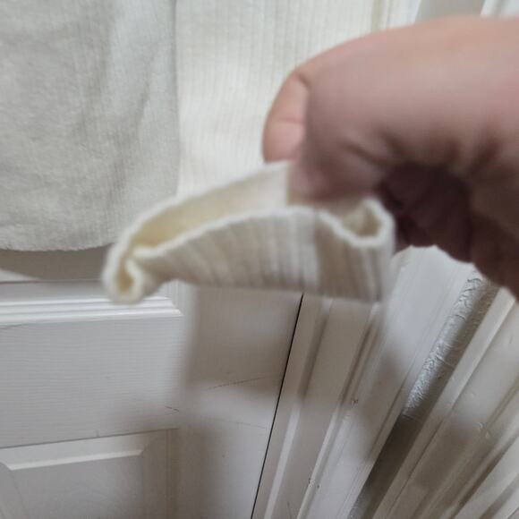 AG Adriano Goldschmied Wool Cashmere Ribbed Sweater XL - Picture 5 of 10